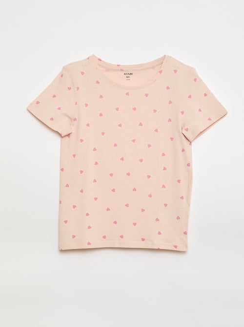 Setje met 3 T-shirts met korte mouw - Kiabi