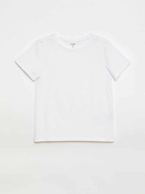 Setje met 3 T-shirts met korte mouw - Kiabi