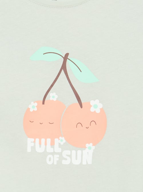 Setje met 3 T-shirts met korte mouw - Kiabi