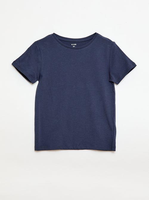 Setje met 3 T-shirts met korte mouw - Kiabi