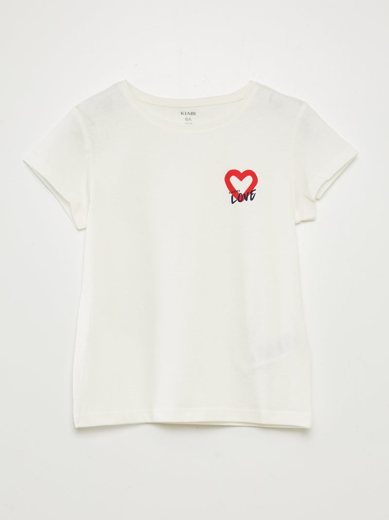 Setje met 3 T-shirts met korte mouw ROSE - Kiabi