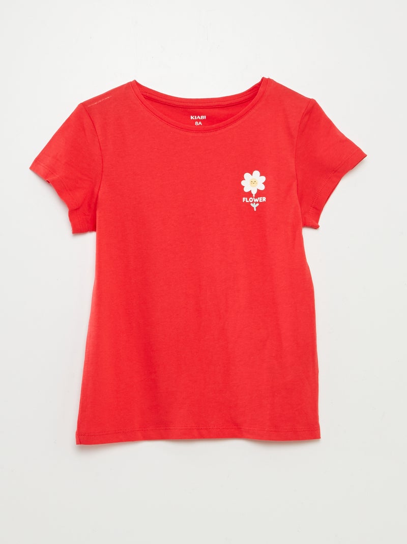 Setje met 3 T-shirts met korte mouw WIT - Kiabi