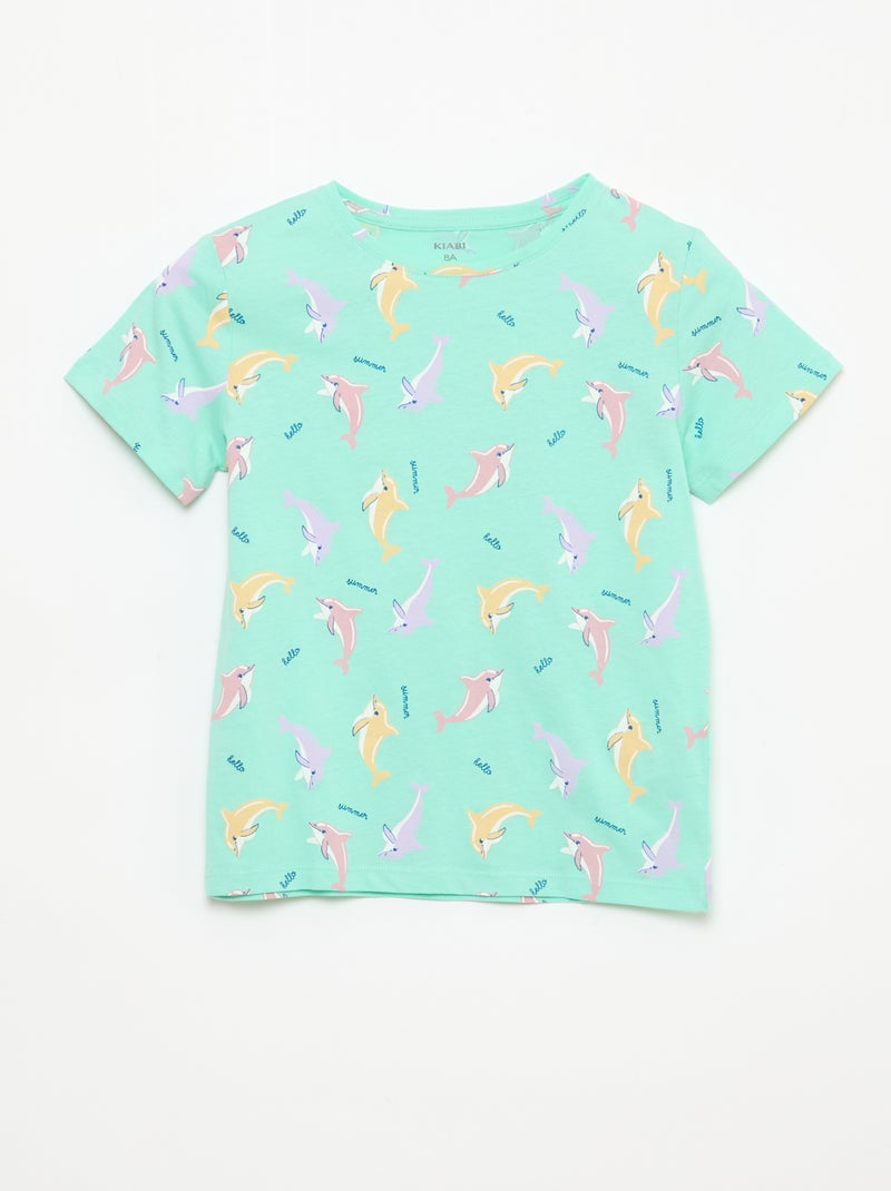 Setje met 3 T-shirts met korte mouw Wit - Kiabi