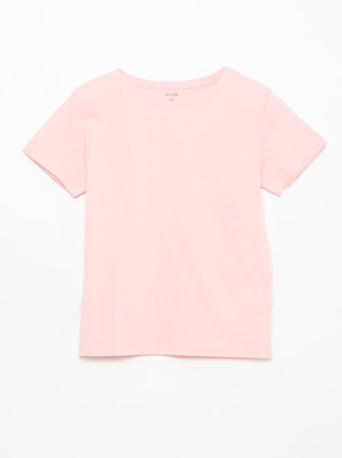 Setje met 3 T-shirts met korte mouw - Kiabi