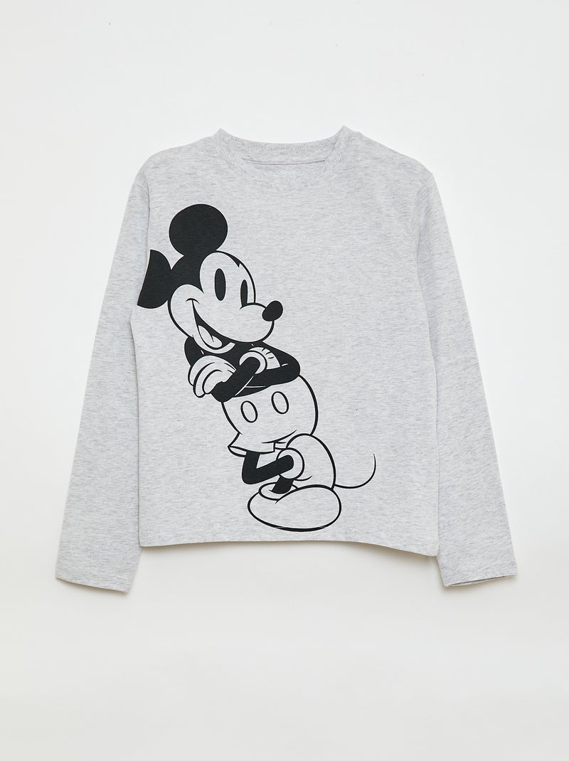 Setje met 3 T-shirts 'Mickey' 'Disney' Grijs - Kiabi
