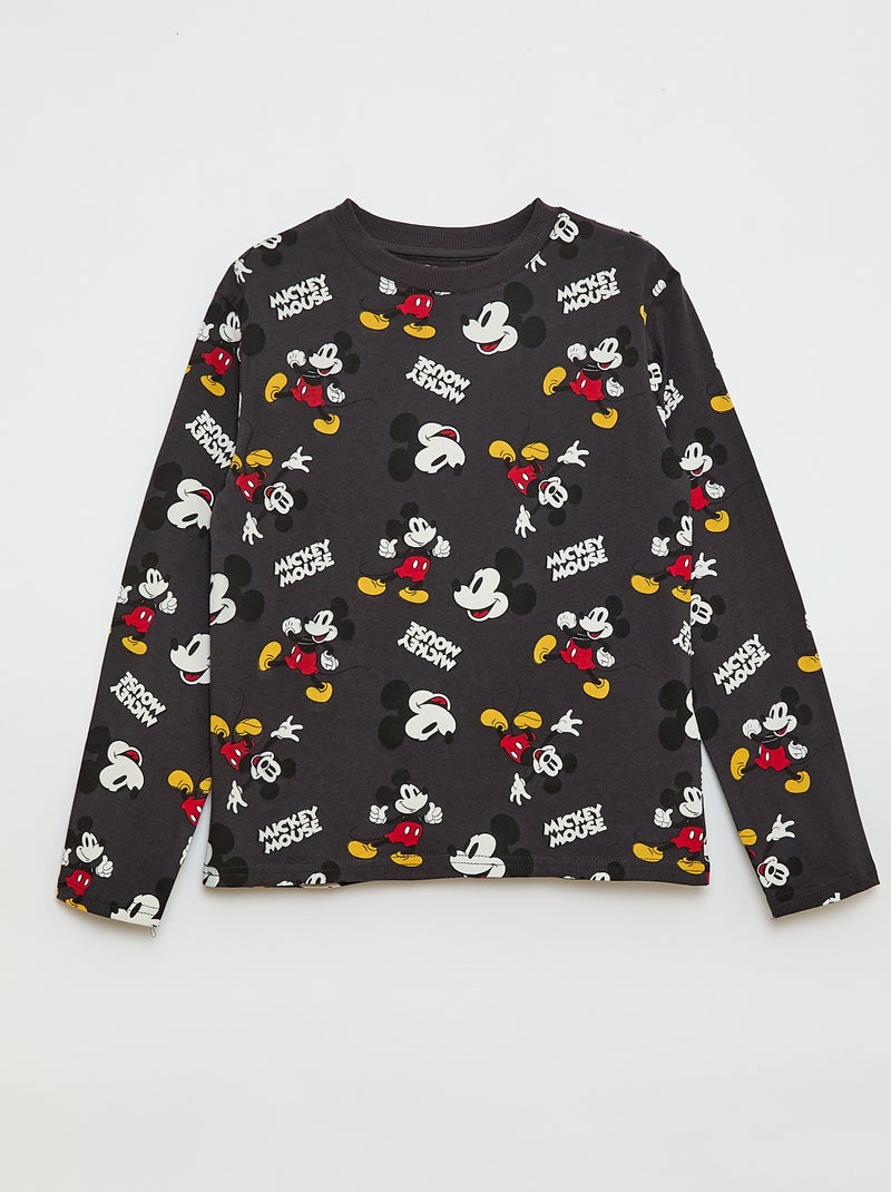 Setje met 3 T-shirts 'Mickey' 'Disney' Grijs - Kiabi