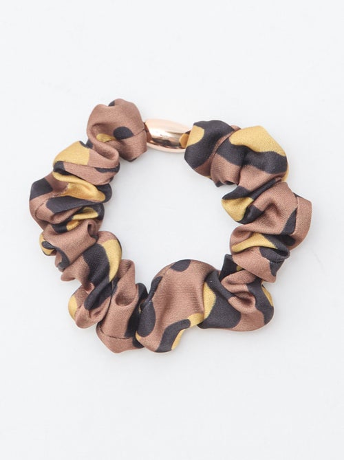 Setje met 4 gesatineerde haarelastiekjes - Kiabi