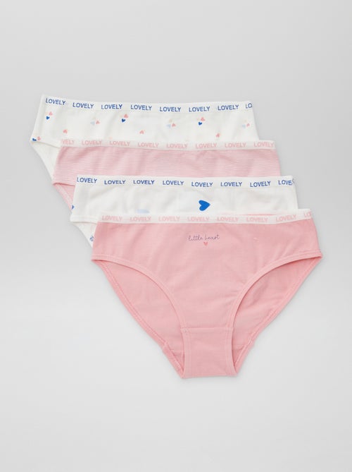 Setje met 4 onderbroekjes met print - Kiabi