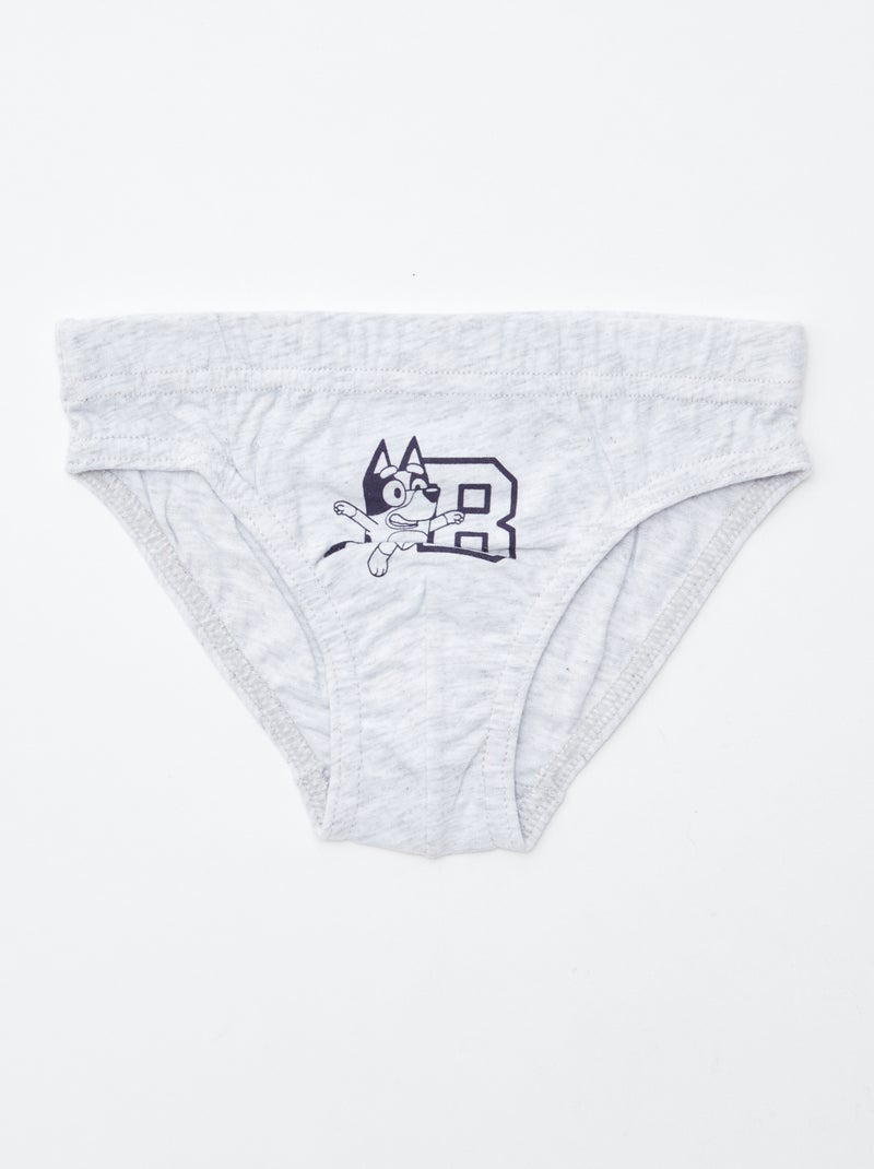 Setje met 5 'Bluey'-slips Blauw - Kiabi