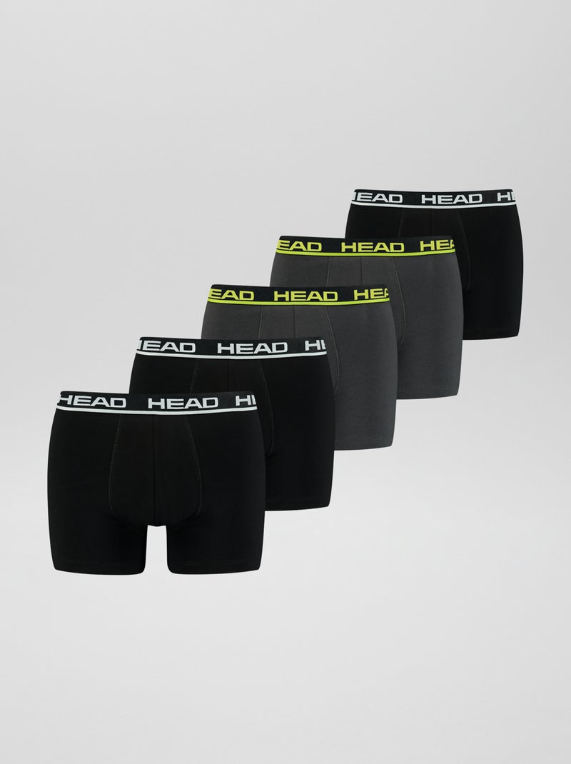 Setje met 5 boxershorts 'Puma' ZWART - Kiabi