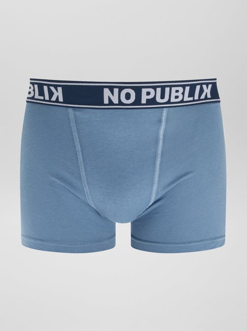 Setje met 5 effen 'No Publik'-boxershorts - Kiabi