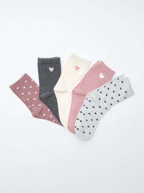 Setje met 5 paar sokken - Kiabi