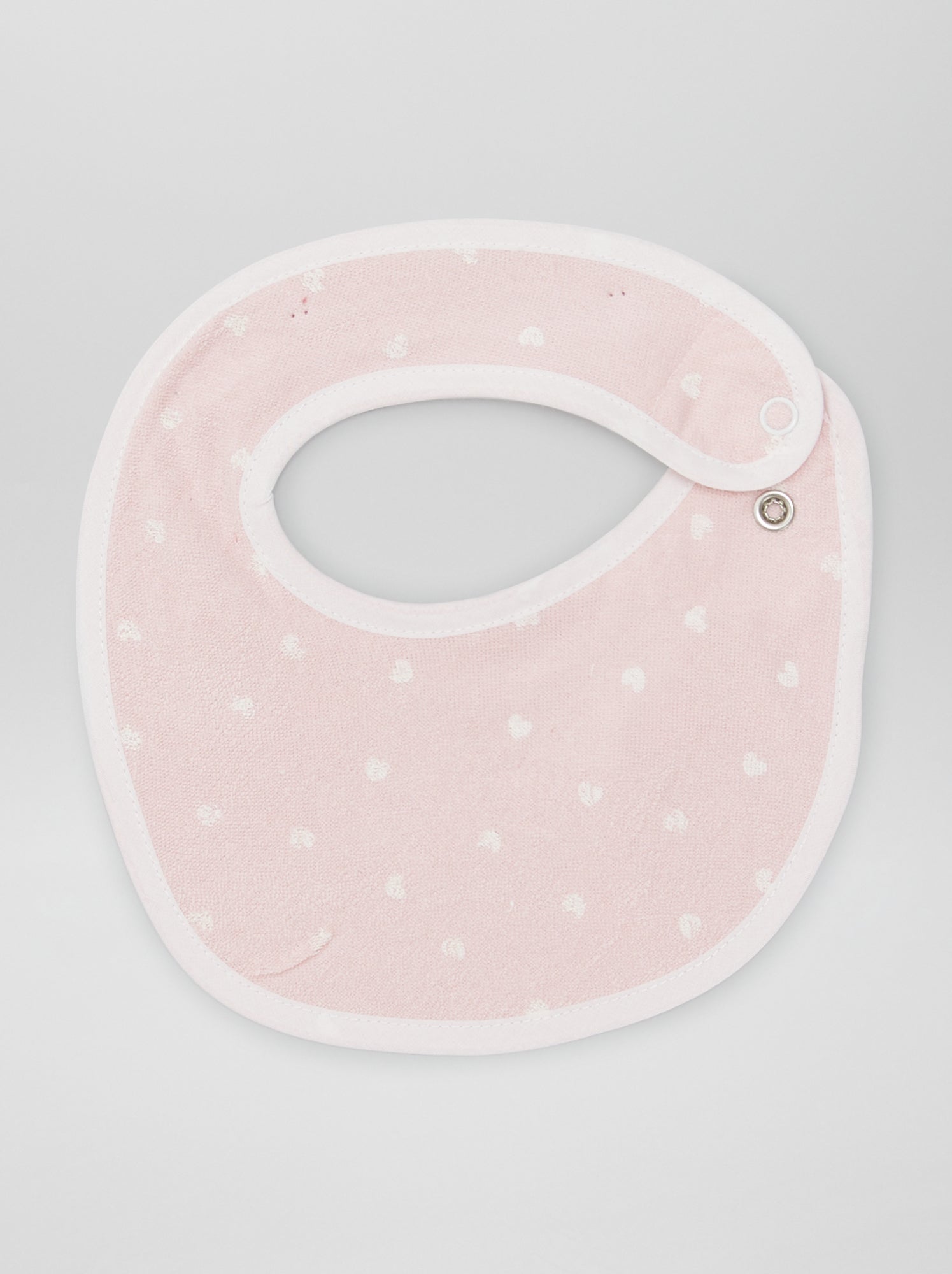 Timboo Slab Met Drukknoop Misty Rose