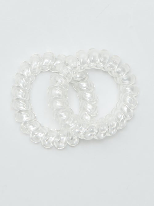 Setje met 6 gedraaide elastieken - Kiabi