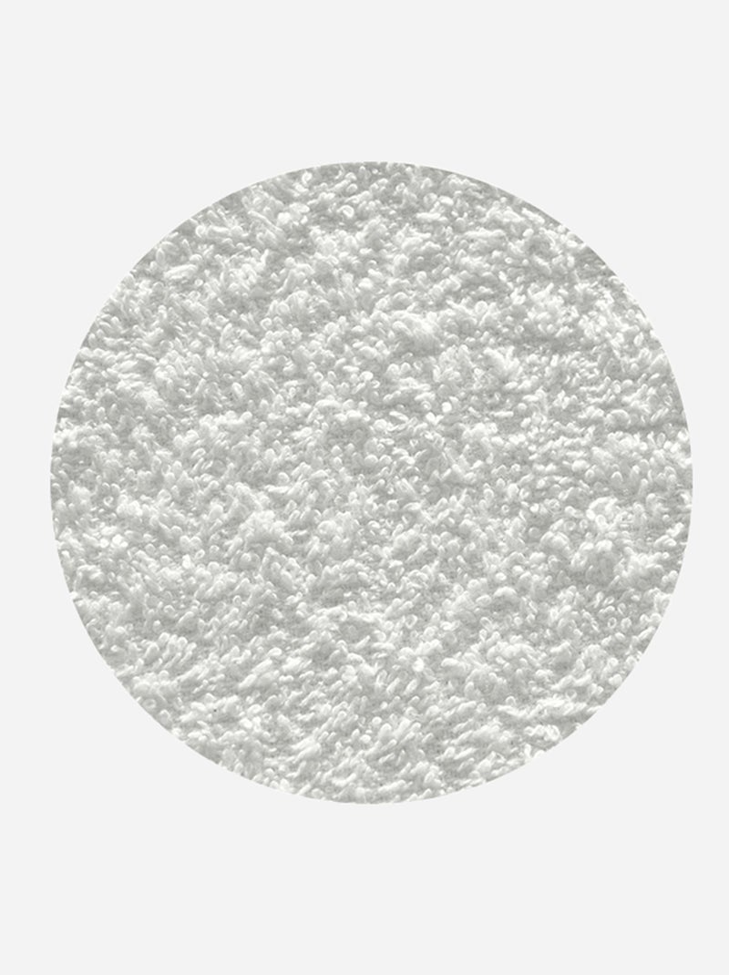 Setje met 6 handdoeken + badhanddoeken WIT - Kiabi