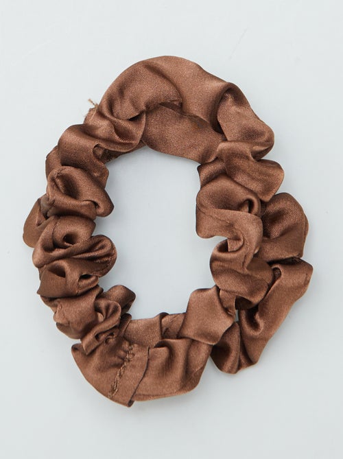 Setje met 6 scrunchies met satijnglans - Kiabi