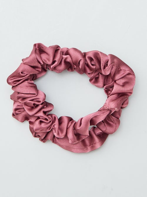 Setje met 6 scrunchies met satijnglans - Kiabi