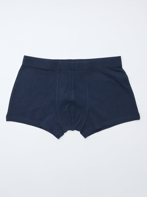 Setje met 7 boxershorts van stretchstof - Kiabi
