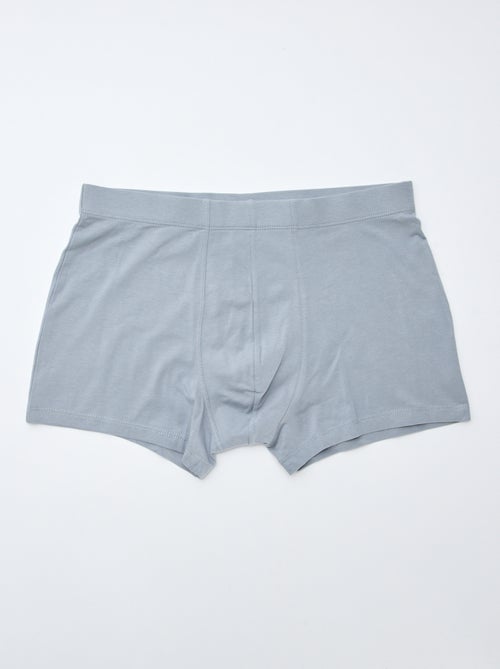 Setje met 7 boxershorts van stretchstof - Kiabi