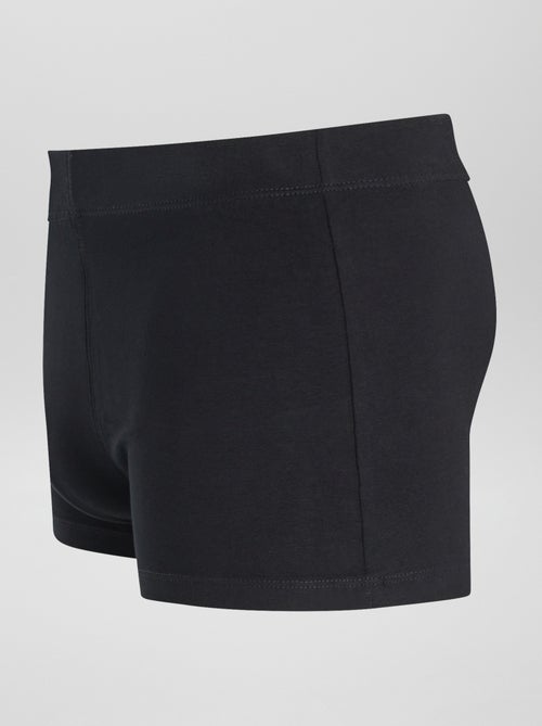 Setje met 7 boxershorts van stretchstof - Kiabi