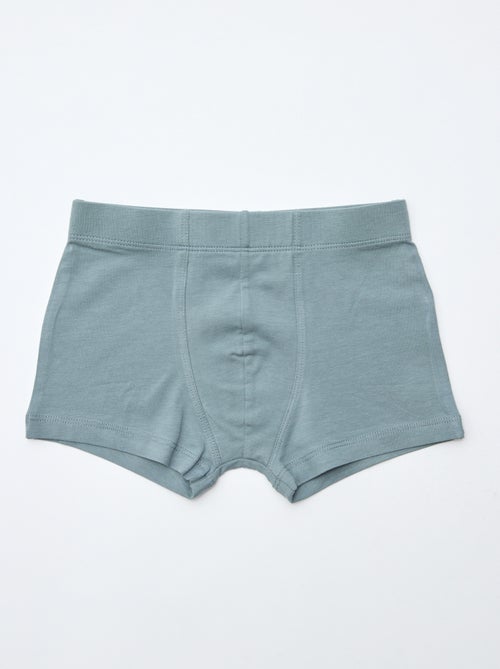 Setje met 7 katoenen boxershorts - Kiabi