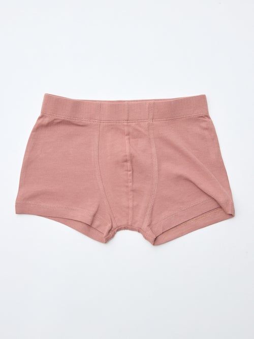 Setje met 7 katoenen boxershorts - Kiabi