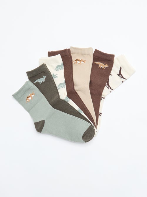 Setje met 7 paar sokken met print - Kiabi Setje met 7 paar sokken met print - Kiabi