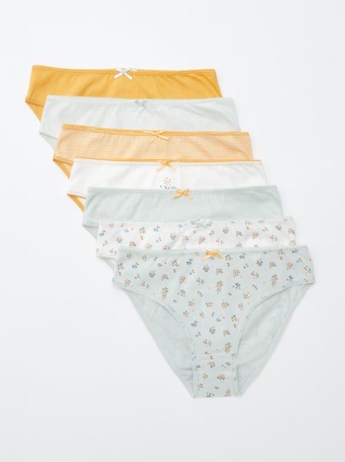 Setje met 7 slips - Kiabi