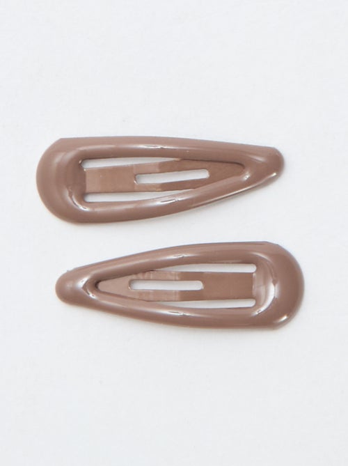 Setje met 8 kleine klikspeldjes - Kiabi