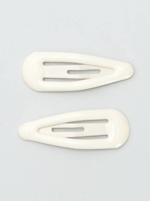 Setje met 8 kleine klikspeldjes - Kiabi