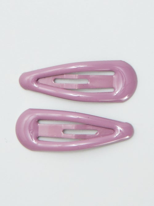 Setje met 8 kleine klikspeldjes - Kiabi