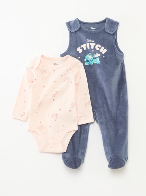 Setje met speelpakje en rompertje 'Disney' - Kiabi