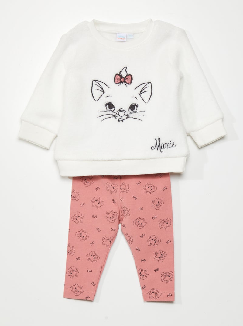 Setje met sweater + legging 'Marie' 'De Aristokatten' - 2-delig BIEGE - Kiabi