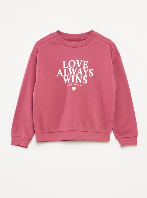 Setje met sweater + legging met print - 2-delig - Kiabi