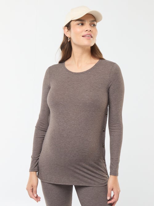 Setje met T-shirt + broek | Borstvoedingsmodel - 2-delig - Kiabi