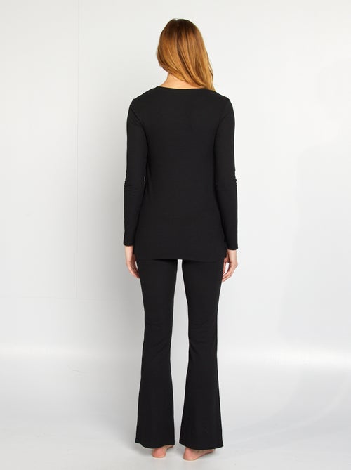 Setje met T-shirt + broek | Borstvoedingsmodel - 2-delig - Kiabi