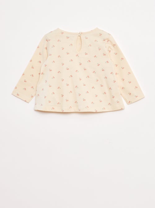 Setje met T-shirt + legging met ribbeltextuur - 2-delig - Kiabi
