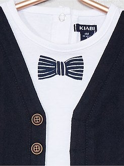 Setje met T-shirt met 2-in-1-effect en een broek - Kiabi