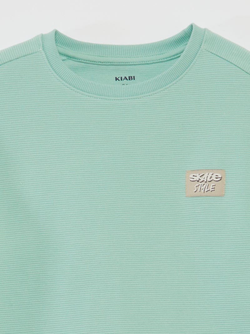 Setje met T-shirt + short - 2-delig GROEN - Kiabi