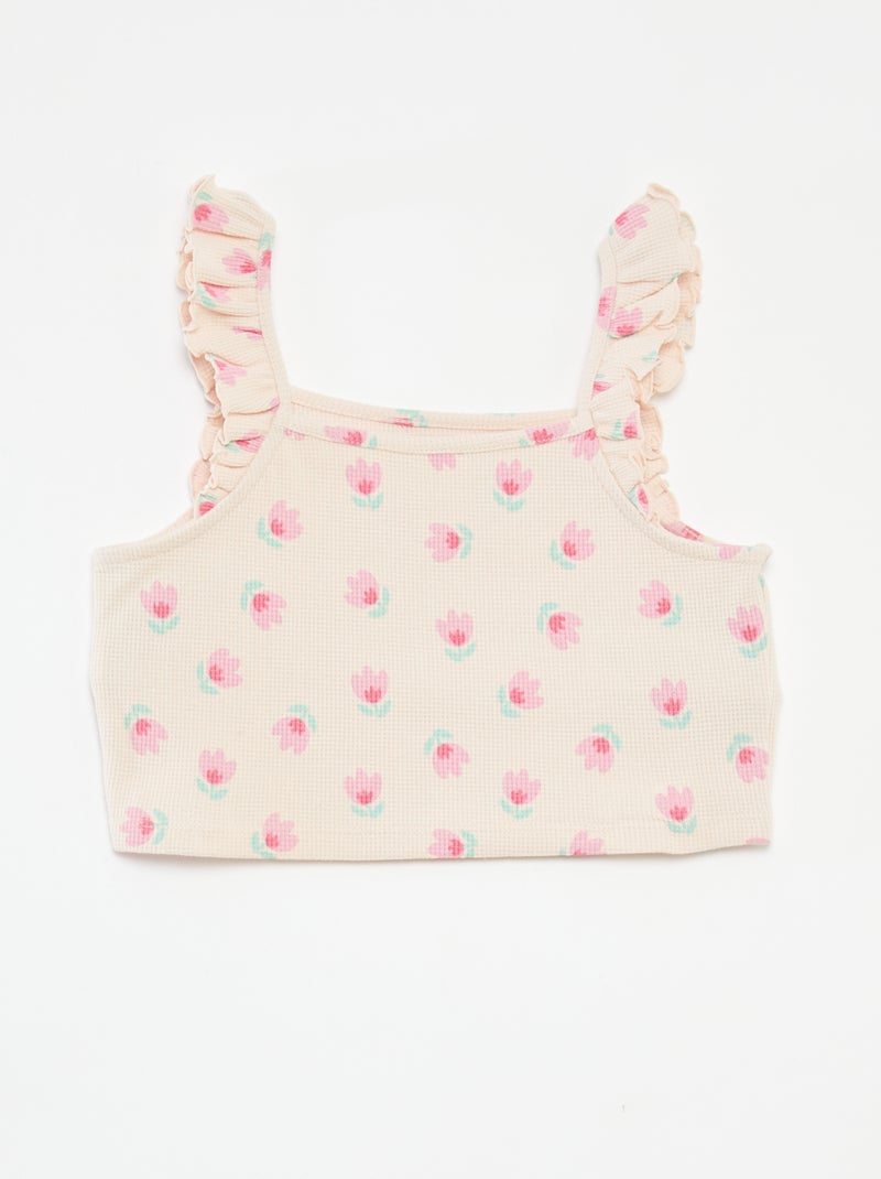 Setje met wafeltextuur - 2-delig ROSE - Kiabi