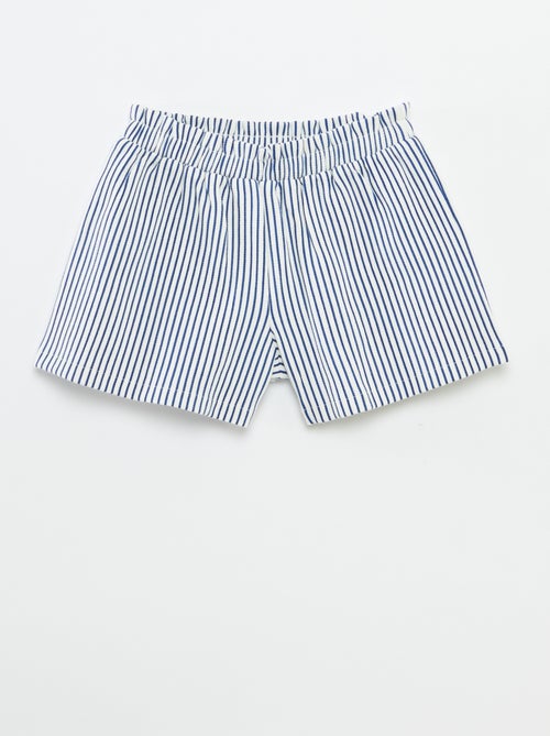 Setje met wafeltextuur - 2-delig - Kiabi