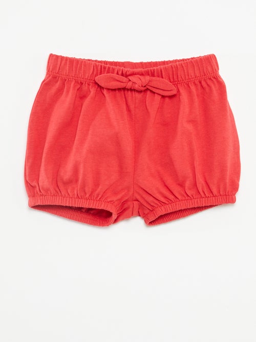 Setje shorts met strikjes - 2-delig - Kiabi