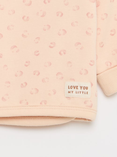 Setje: sweater + broek van joggingstof - 2-delig - Kiabi