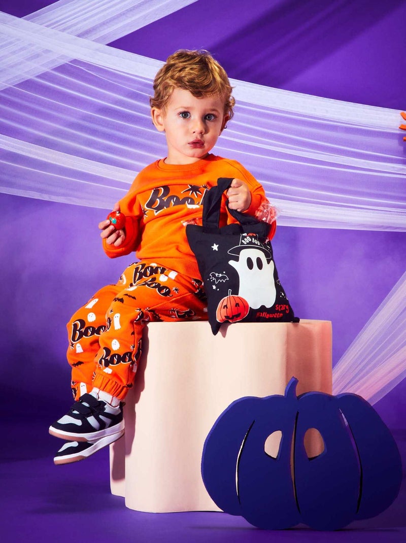 Setje: sweater + joggingbroek - 2-delig - Halloween WIT - Kiabi