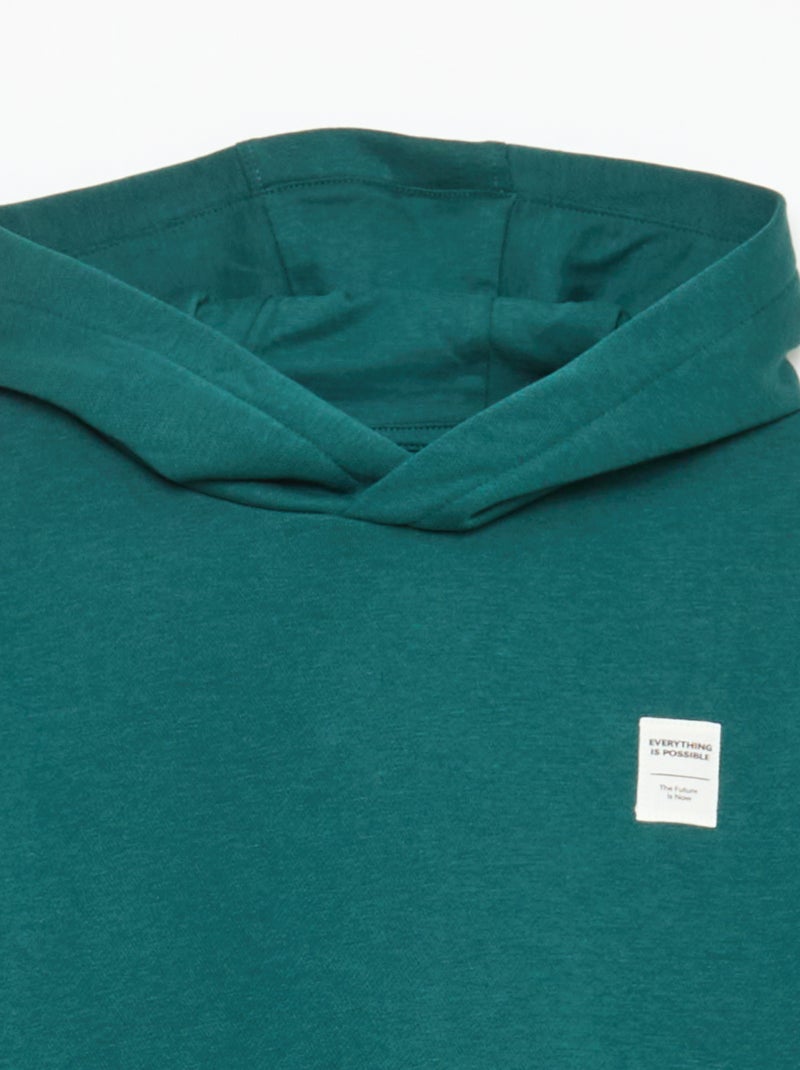 Setje: sweater + joggingbroek - 2-delig Groen - Kiabi