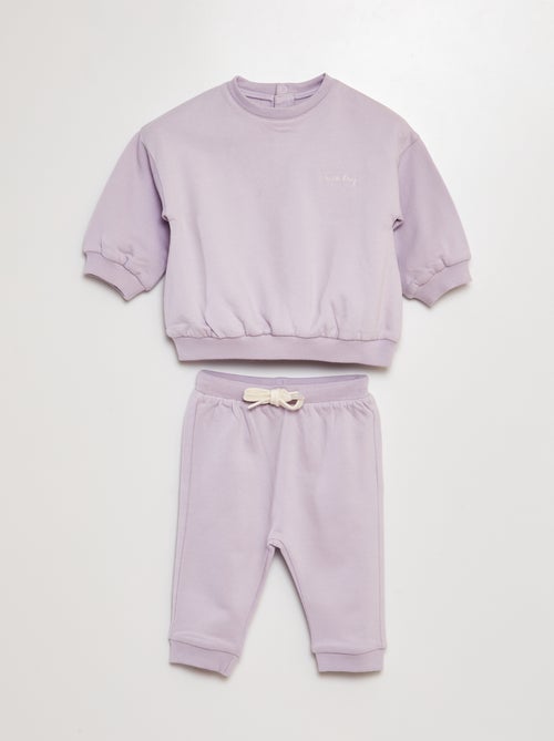 Setje: sweater + joggingbroek - 2-delig - Kiabi