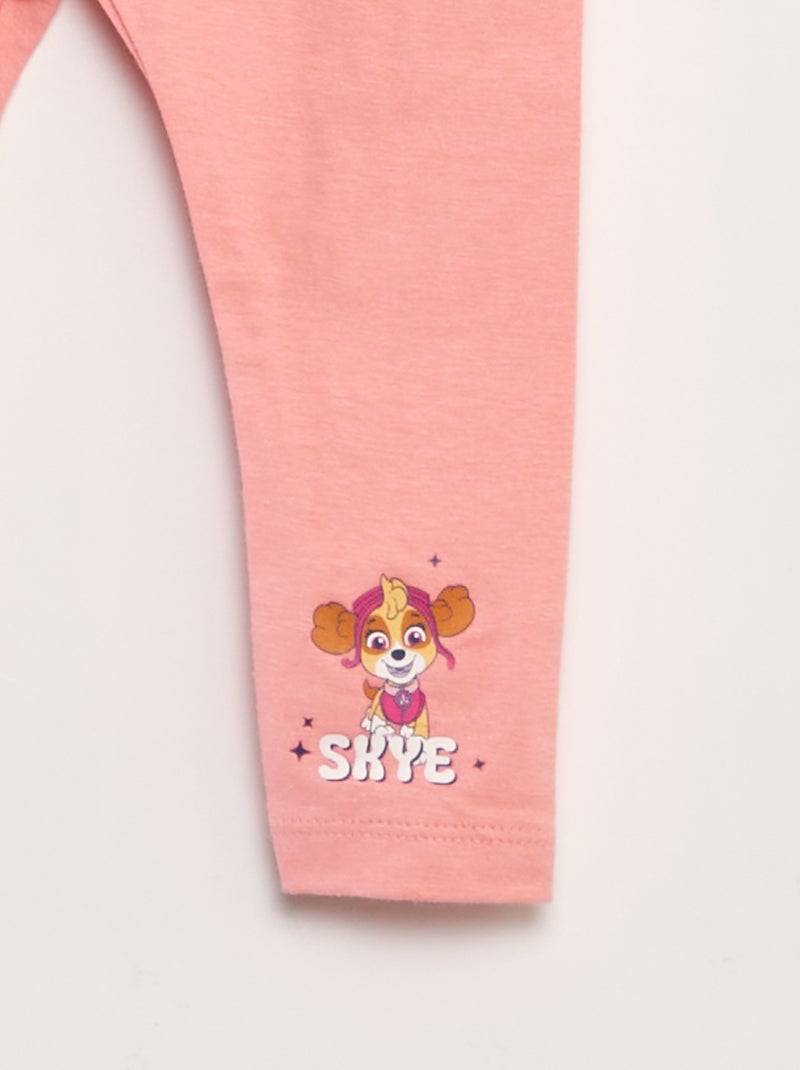 Setje: sweater + legging 'PAW Patrol' - 2-delig PAARS - Kiabi