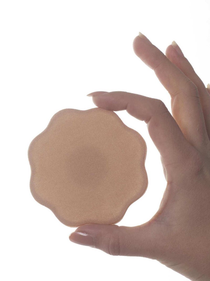 Setje van 2 Bye Bra tepel-covers huidskleur - Kiabi