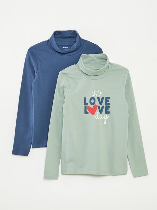 Setje van 2 dunne coltruitjes - Kiabi