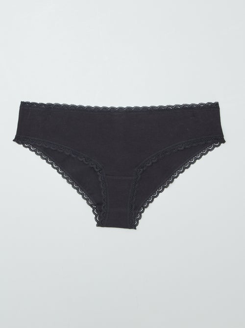 Setje van 2 katoenen hipsters - Kiabi